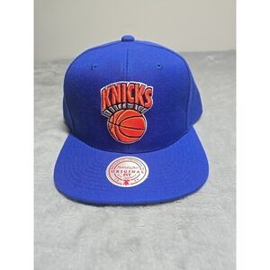 New York Knicks Mitchell & Ness Hardwood Classics Team Ground 2.0 Snapback Hat